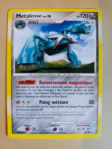 Carte pokémon métalosse - carte,