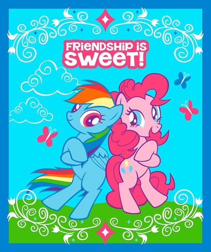 Little pony blanket cotton - my,