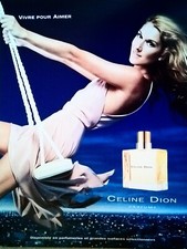 Publicité parfum Céline Dion