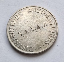 Jeton - Distributeurs Automatiques S.A.F.A.A
