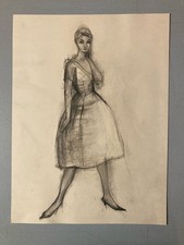 Beau Dessin Ancien Crayon Art