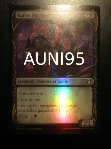 Mtg magic markov - markov, foil