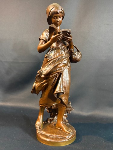 Important bronze fin - , xixe
