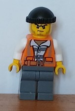 Figurine Lego CITY Ref : cty0779 - Bandit de la Ville - Set : 60138