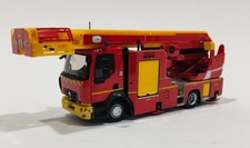 ELIGOR - Véhicule de pompiers avec échelle RIFFAUD jaune - RENAULT D16 EPC 33...