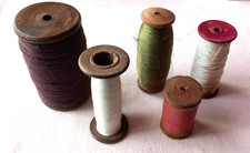 LOT DE 5 ANCIENNES BOBINES EN