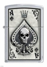 ZIPPO ★ ACE SKULL CARD