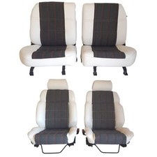 Sellerie garniture avant arrière Peugeot 205 Roland Garros cab réf CA0042+0046