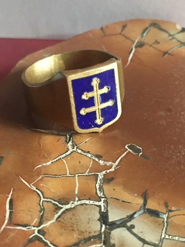 Bague chevaliere militaire - bague,