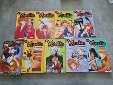 Lot De 9 manga Kenshin le Vagabond - Glénat - 1999 à 2001 - VF