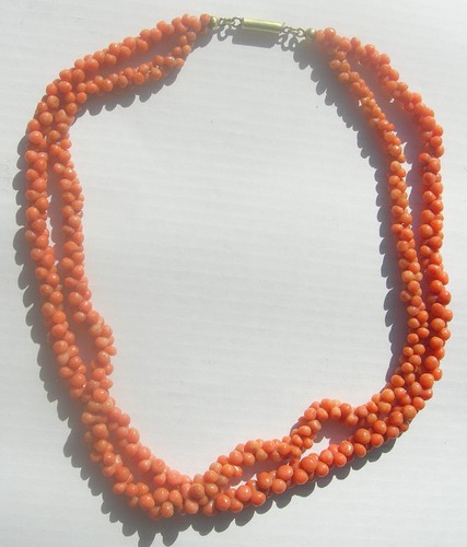 Ancien collier rangs - collier,