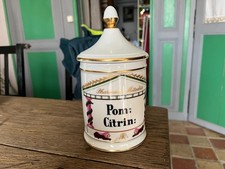 Pot Pharmacie En Porcelaine