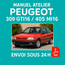 Manuel atelier peugeot 309 gti - atelier,