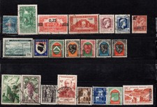 lot 22 timbres Algérie 1924