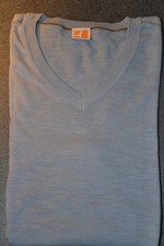 HUGO BOSS ORANGE Pull slim fit en coton ultra leger homme M