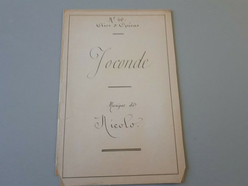 Ancienne partition chansons - ancienne,