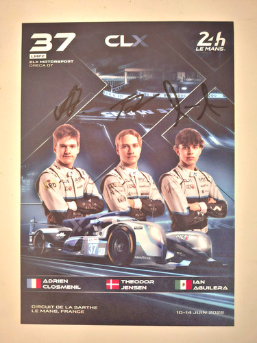 Carte clx motorsport oreca - carte,