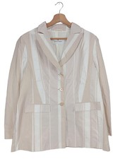 FUCHS SCHMITT Blazer court Dames Blazer T EU 44 blanc cassé-blanc