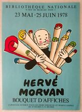 MORVAN HERVE affiche originale