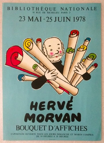 Morvan herve affiche - affiche, originale