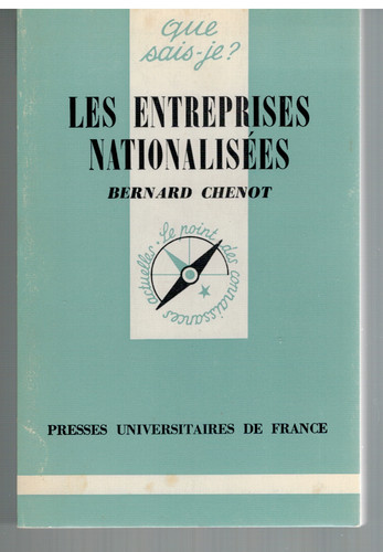 Les entreprises nationalisees - les,
