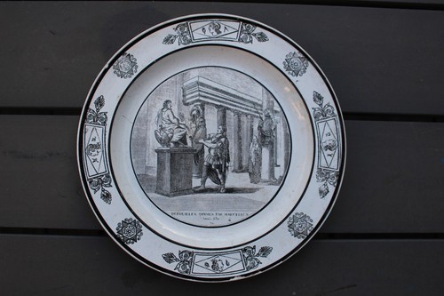 Assiette choisy antiquité - assiette,
