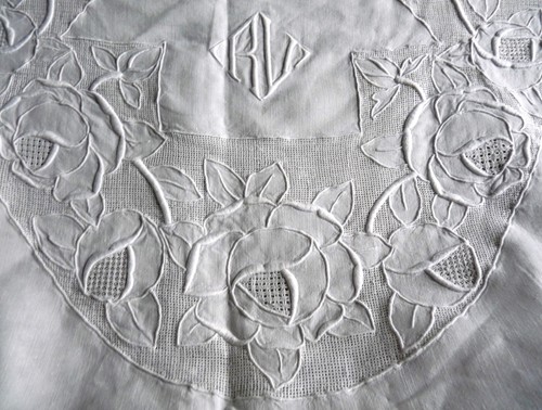 Grande nappe serviettes - 12,