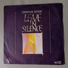 Rare Depeche Mode " Leave In Silence 45Tours Français Vogue Pochette Differente