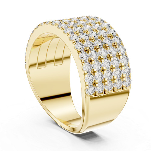 Bague demi éternité - bague, demi-éternité