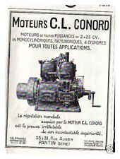PUBLICITE MOTEUR C.L CONORD