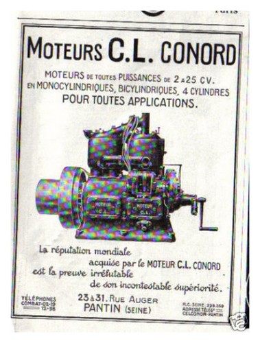 Publicite moteur conord - publicite, c.l