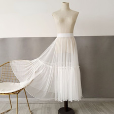 Jupe Femme Ruffles En Tulle