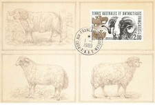 CARTE MAXIMUM FDC T.A.A.F. #26181 PORT AUX FRANCAIS KERGUELEN 1990 PREMIER JOU