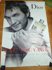 AFFICHE Parfum DIOR  " EAU