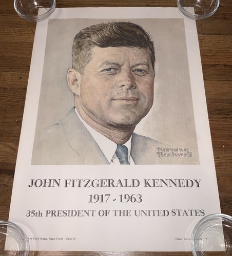 Vintage norman rockwell jfk - vintage,