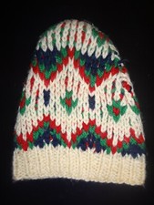 Bonnet laine adulte multi-couleurs hivers capuche accessoire idée cadeau CHAUD