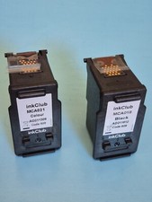 Lot 2 Cartouches encre compatible - CANON PG-540 BK et CL-541 XL Marque inkclub