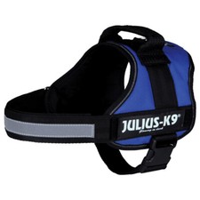 Julius-K9 Harnais Power Bleu Ergonomique XS Pour Chiens, Respirant, Robuste
