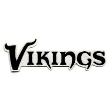 Patch Écusson Vikings (Réf a) - Thermocollant