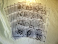 GRILLES de PROGRAMMATION  MÉMO II POUR MACHINES à TRICOTER SINGER