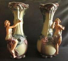 deux ancien grand vase Art