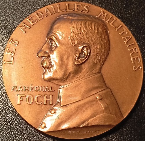 Médaille maréchal foch - foch, par