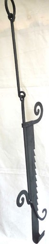 Cremaillere cheminee fer forge - cheminee,