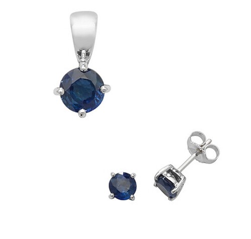 Ensemble pendentif boucles - pendentif, et
