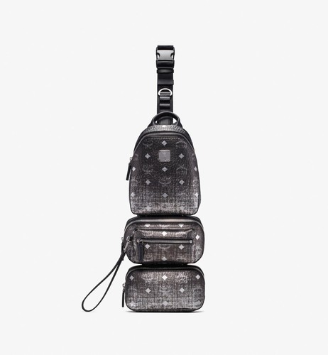995 mcm black silver gradien - black,