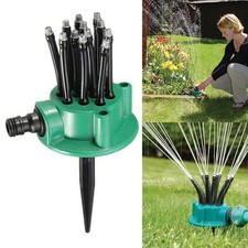 Arroseur Rotatif Premium pour Pelouse et Agriculture 12 Tubes Installation Facil