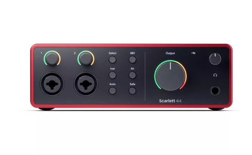 Focusrite scarlett 4i4 4ème - scarlett, (4ème