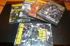 LOT 5 DVD "COMMANDO SPECIAL GUNNER N°1, 2, 3, 4 & 5" USA, Ex URSS, police raid g