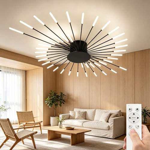 Led plafonnier lustre pour - plafonnier, le