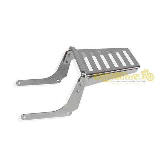 Porte bagages chrome grand top - chrome,